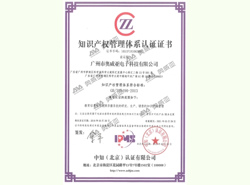 知识产权管理体系认证